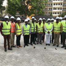 Finance Minister inspects renovation works on TUC building