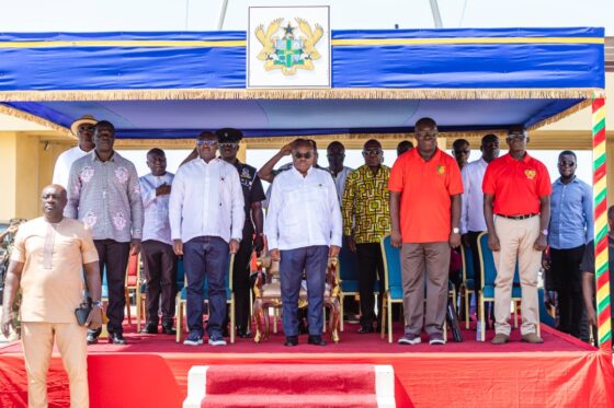 THE 2022 NATIONAL MAYDAY PARADE BLACK STAR SQUARE-ACCRA