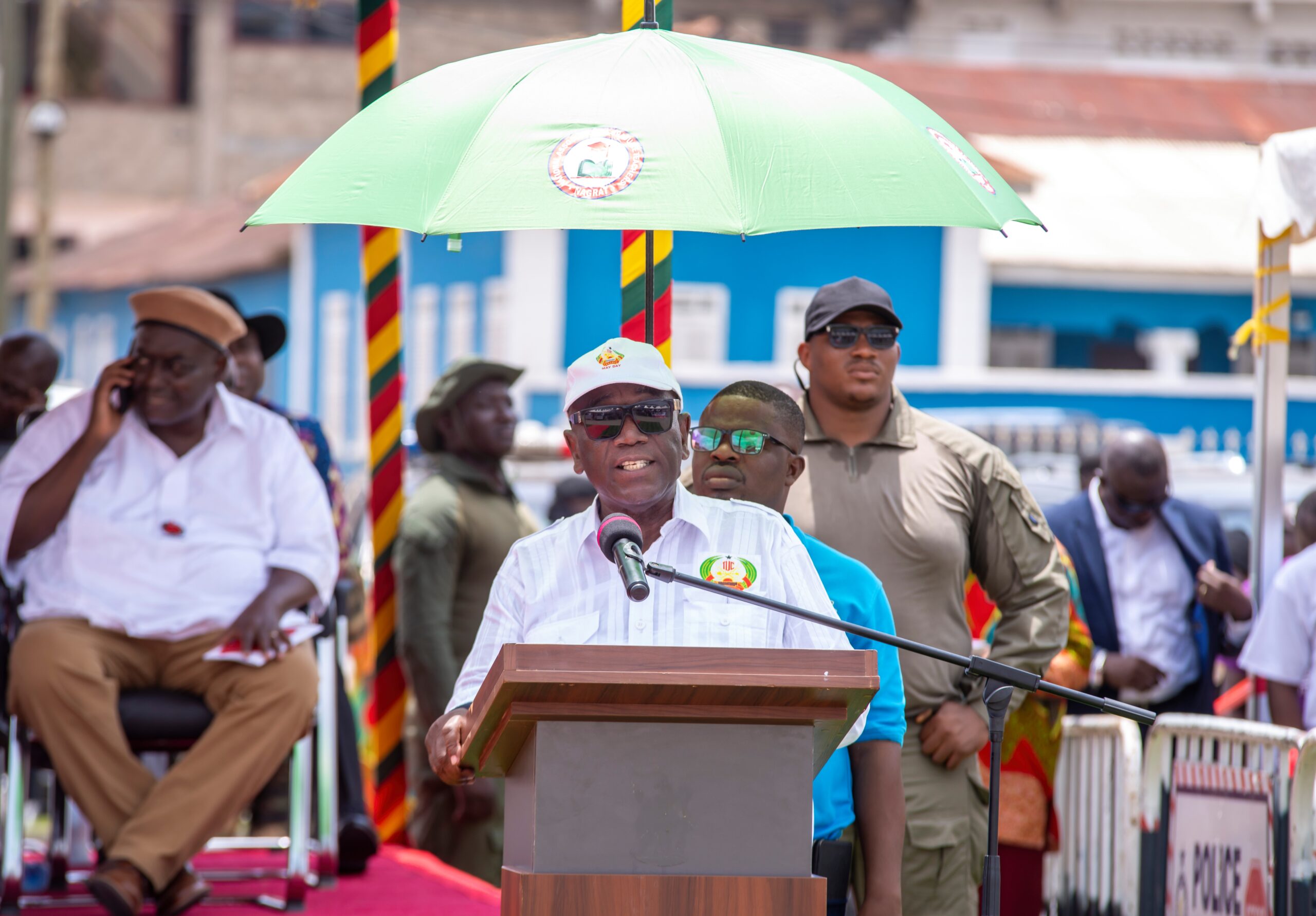 ORGANISED LABOUR MAY DAY STATEMENT READ BY JOSHUA ANSAH